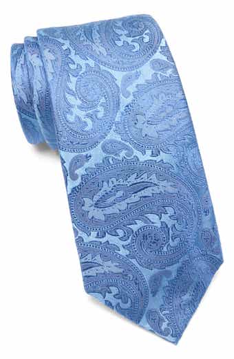 Duchamp Paisley Jacquard Silk Tie
