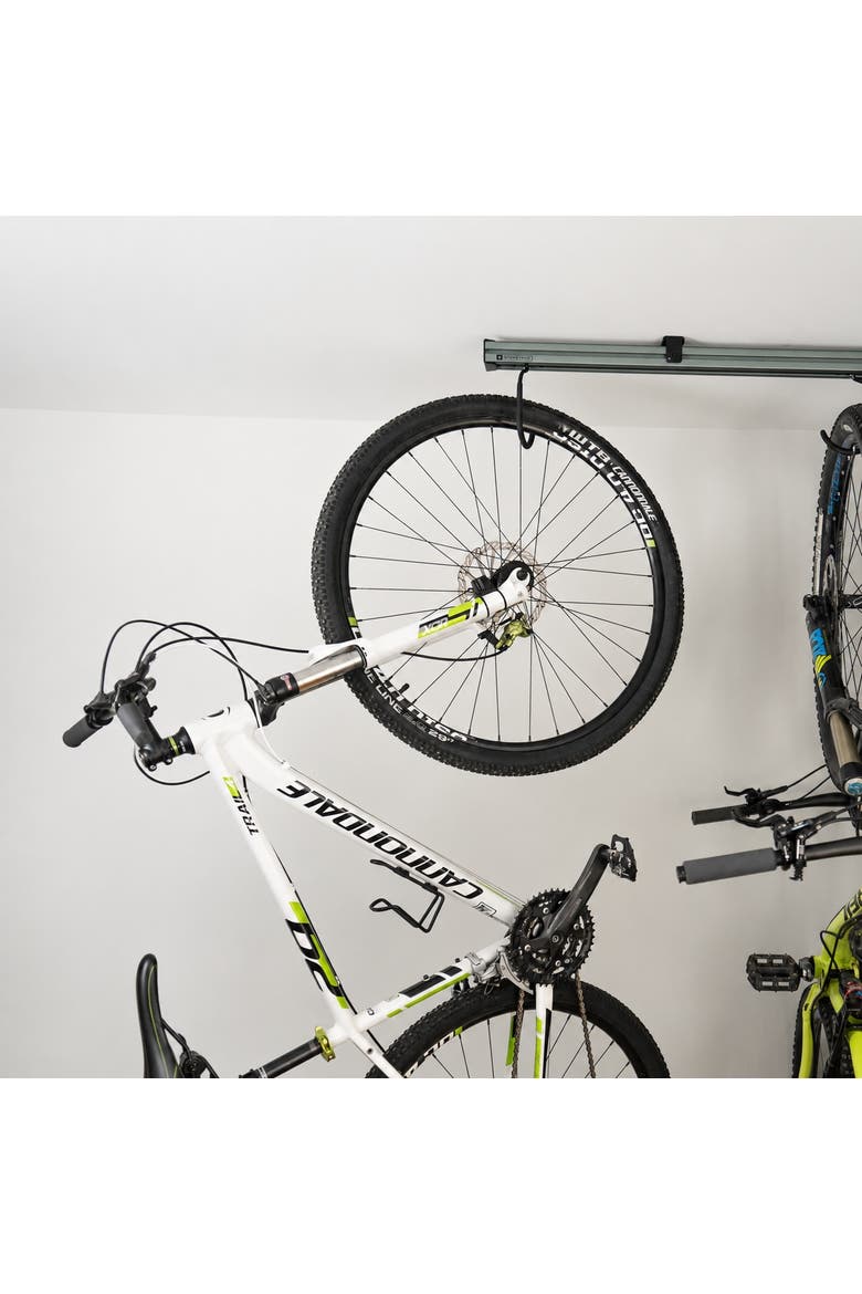 CycleSlide - Ceiling Mounted Bike Storage - 5 - 8 Bikes, Alternate, color, Grey
