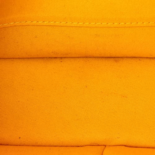 Pre-owned Goyard  Goyard Belvedere Ii Messenger Bag Coated Canvas Pm In Yellow