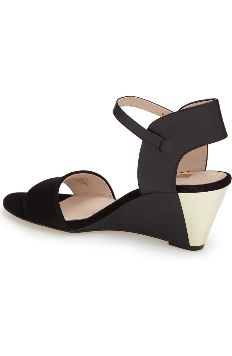 Louise et Cie 'Kami' Printed Wedge Sandal, Alternate, color,