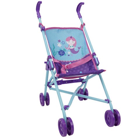 Mermaid Doll Umbrella Stroller