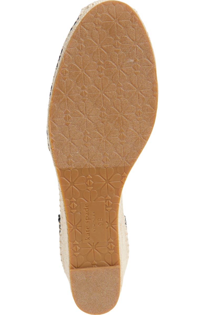 Kate Spade New York polly espadrille wedge sandal, Alternate, color,