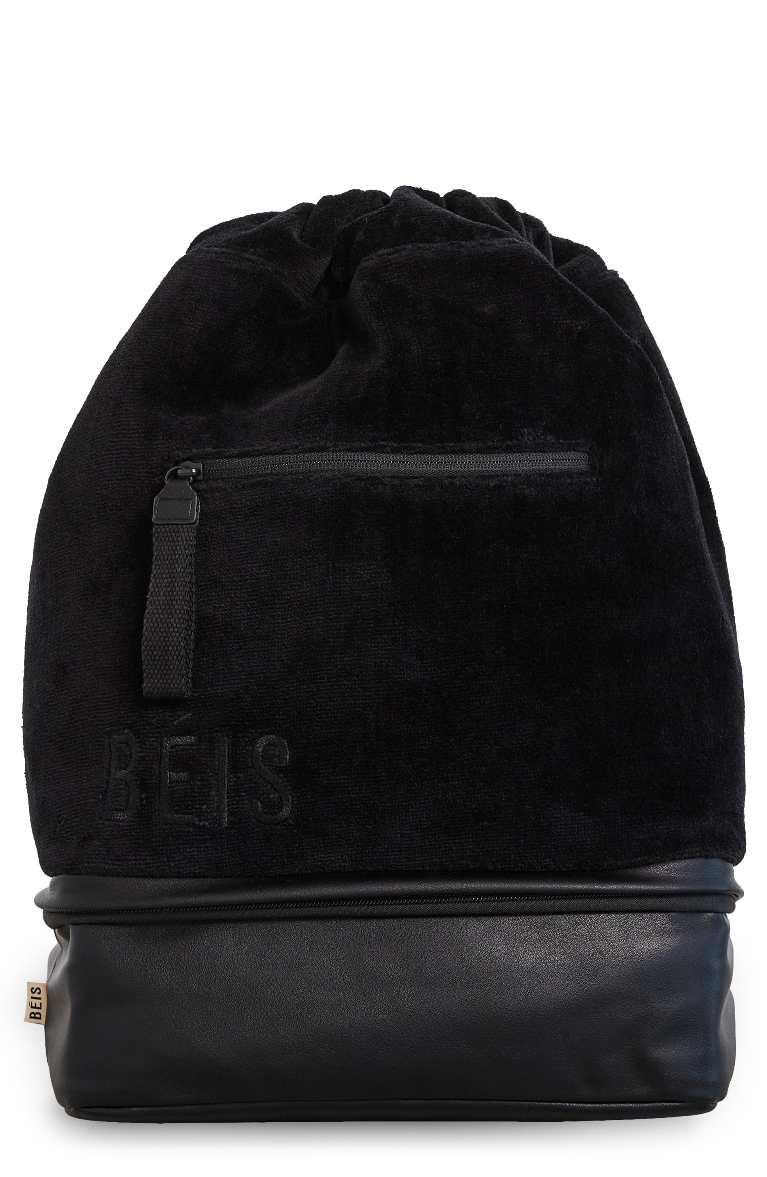 Béis Terry Backpack Cooler, Main, color, 