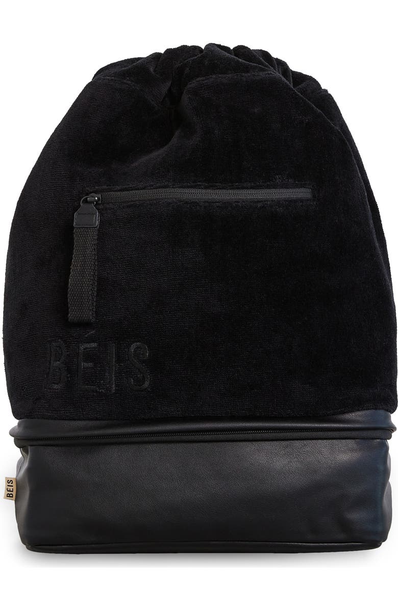 Béis Terry Backpack Cooler, Main, color,