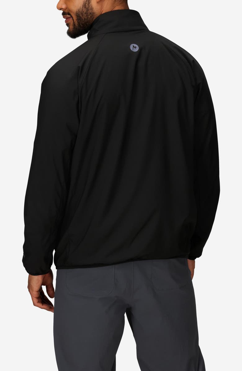 Marmot Aerothermal Half Zip Pullover, Alternate, color, Black