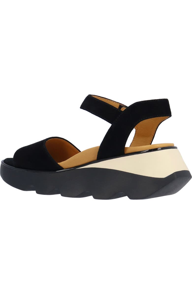 L'Amour des Pieds Halsten Sandal, Alternate, color, Black