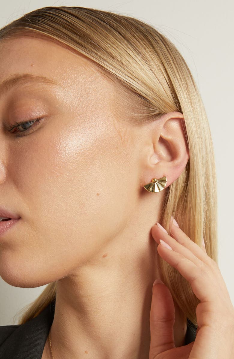 Aurate New York Archival Sensu Earrings, Alternate, color, Yellow