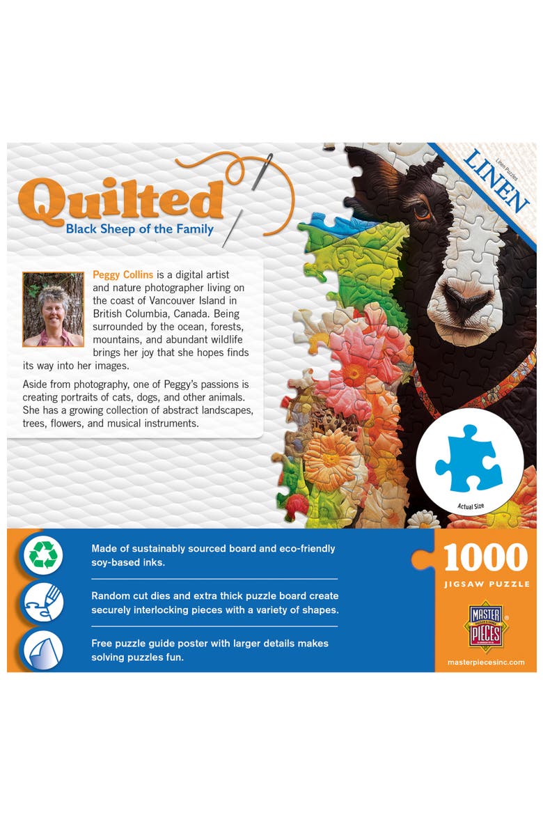 Black Sheep of the Family 1000pc Puzzle, Alternate, color, Multicolor