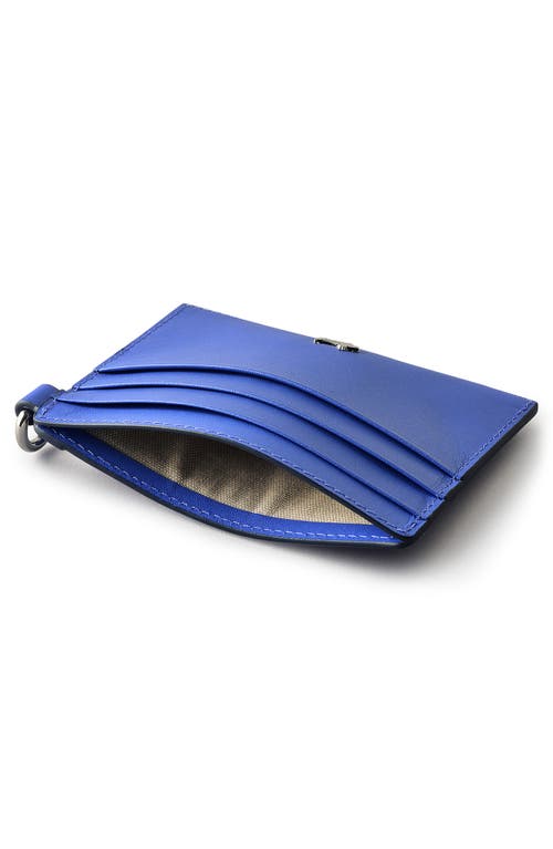 Radley Pockets Small Leather Card Wallet In Blue
