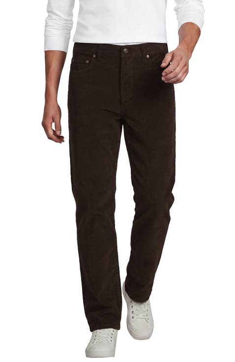 Corduroy Comfort Waist Classic Straight Fit 5 Pocket Pant