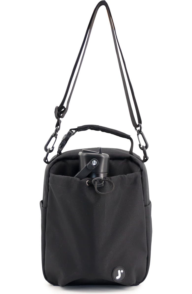 J World Cole Insulated Lunch Bag with Adjustable Strap, Alternate, color, Black