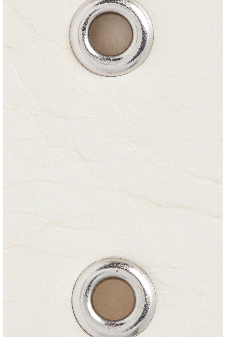 Luna Leather Belt, Alternate, color, ANTIQUE WHITE