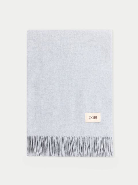 Large Blanket With Fringe