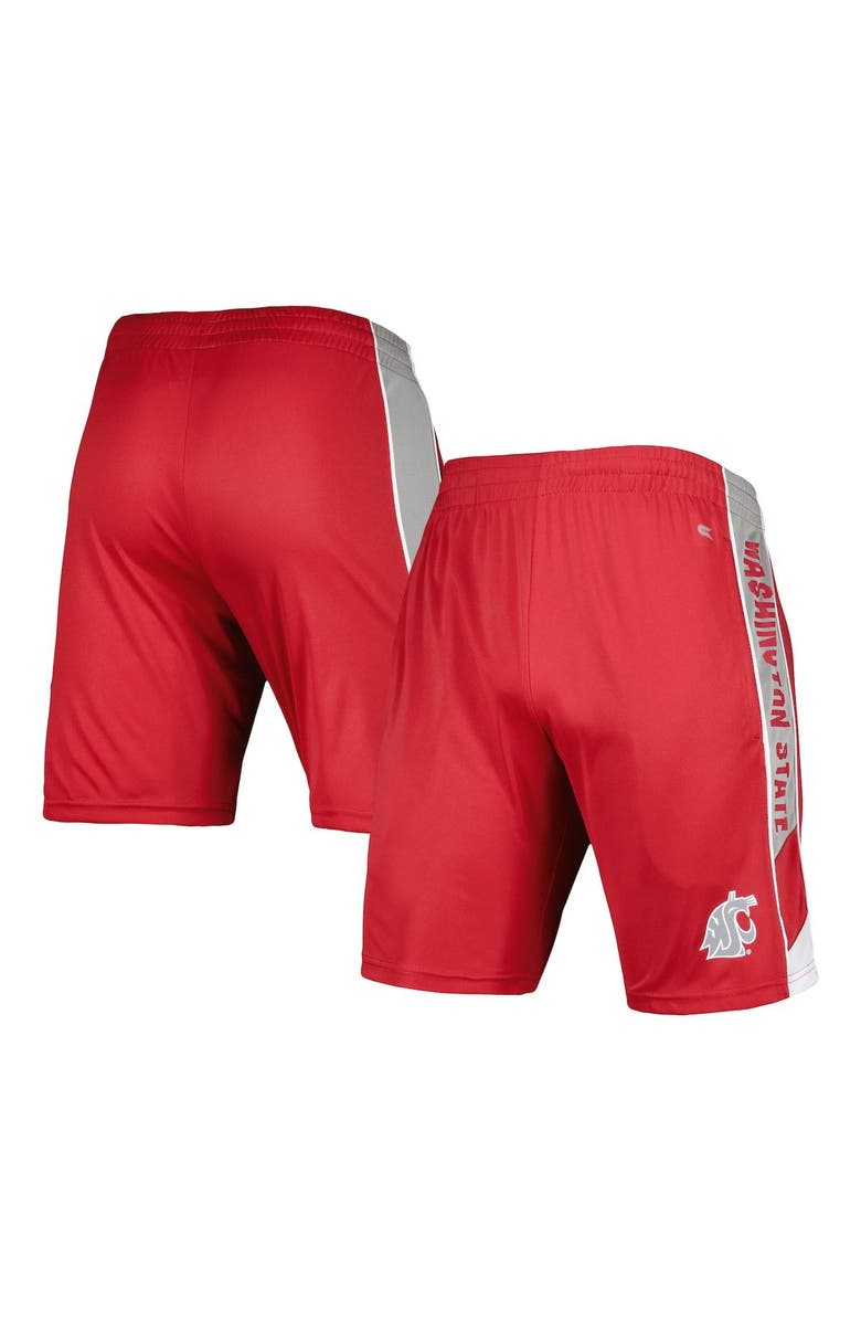 COLOSSEUM Men's Colosseum Crimson Washington State Cougars Pool Time Shorts, Main, color, Crimson