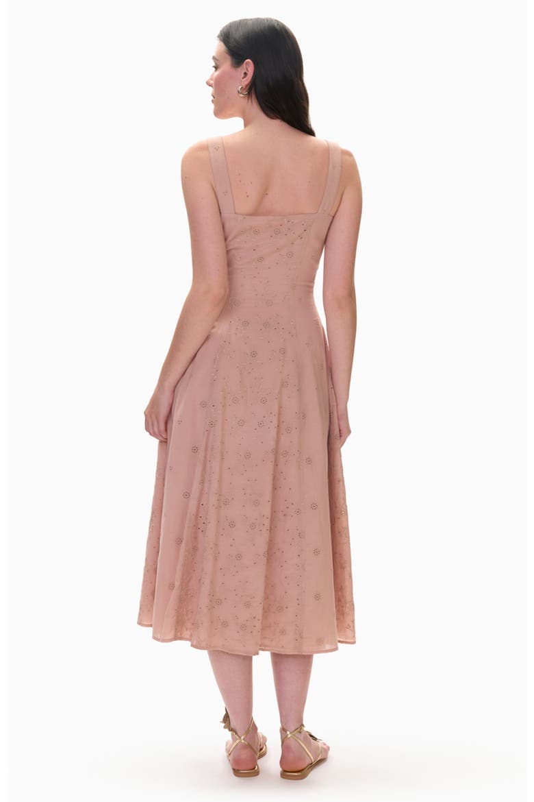 Gabrielle Embroidered Dress, Alternate, color, Desert Rose
