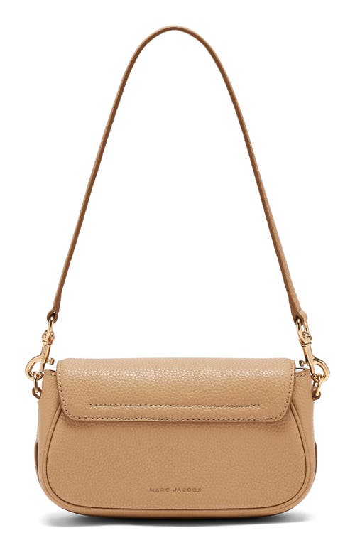 Marc Jacobs The J Marc Clover Pebble Crossbody Bag In Brown