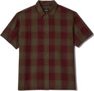Brixton Cru Plaid Linen & Cotton Button-Up Shirt