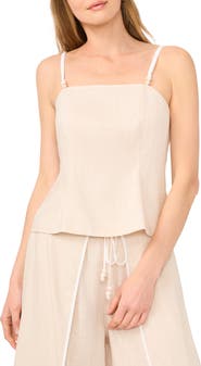 Halogen® Peplum Tank