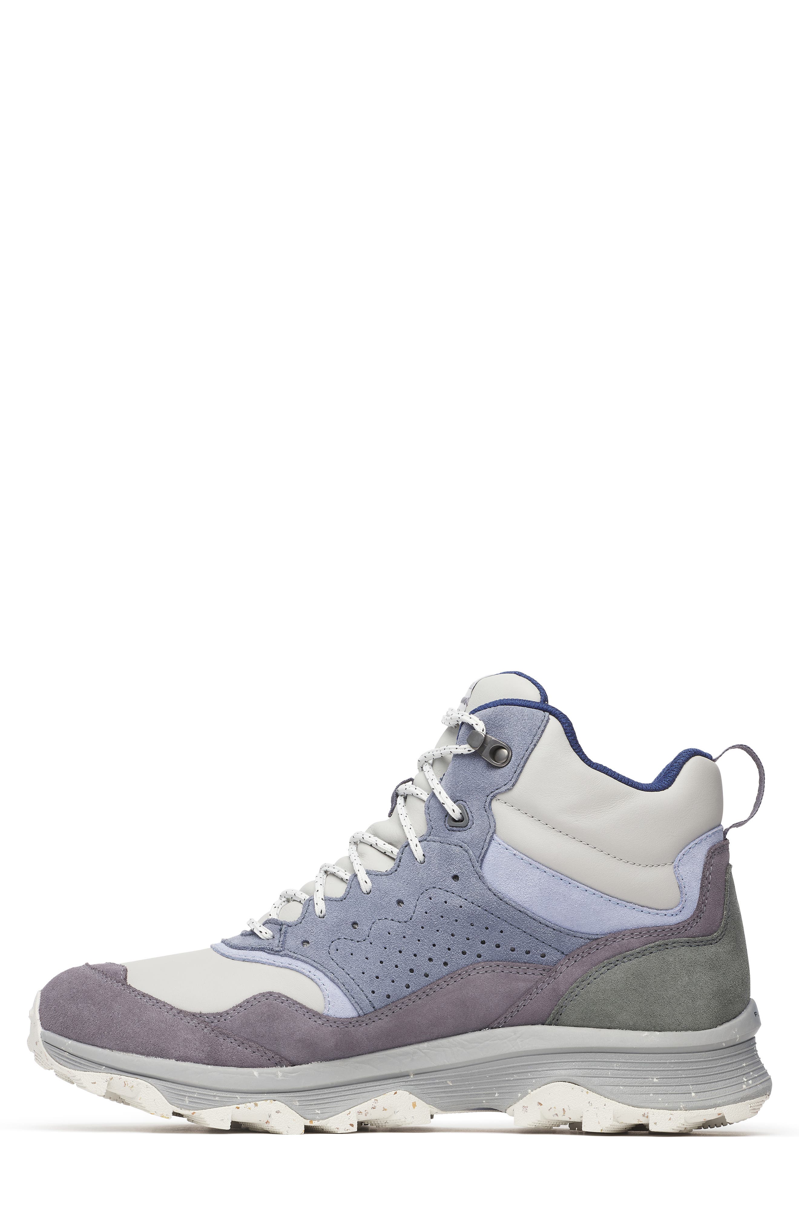 Merrell Speed Solo Waterproof Mid Hiking Sneaker, Alternate, color, Indigo