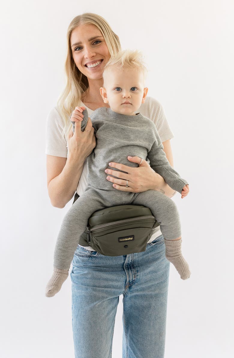 Tushbaby Hip Seat Carrier, Alternate, color, Olive
