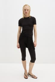 H&M Cooling Slim Fit Ribbed T-shirt