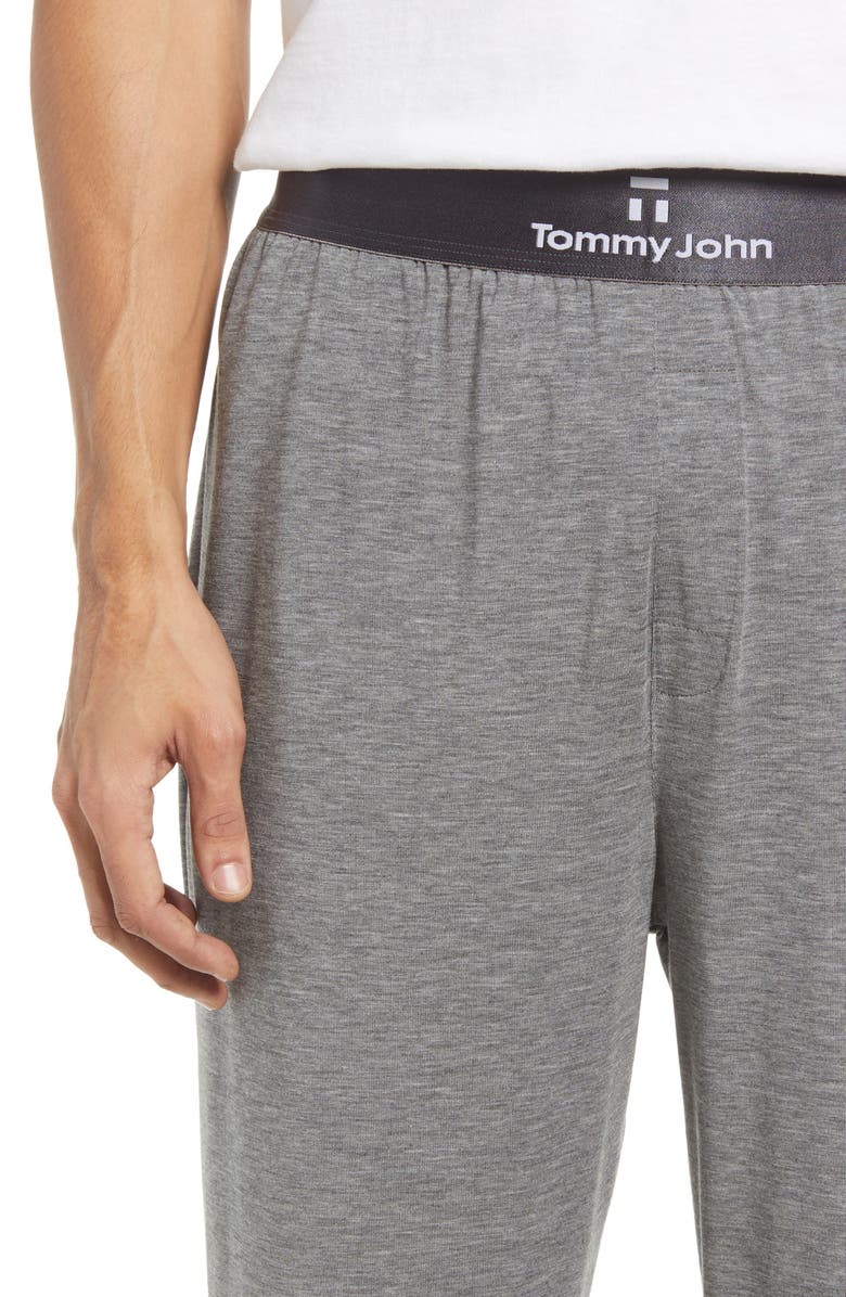 Tommy John Second Skin Heathered Pajama Pants, Alternate, color,