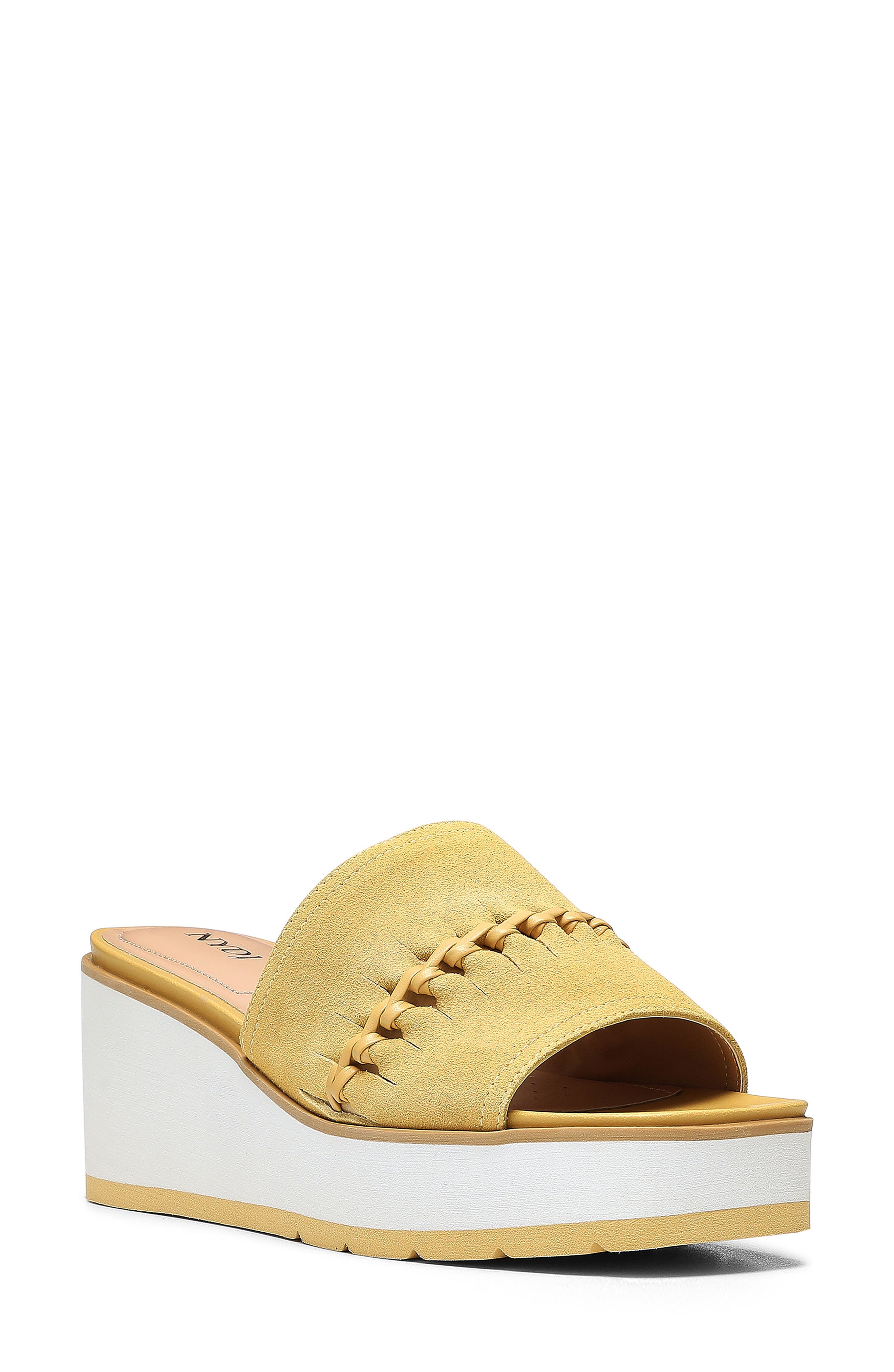 Rory Wedge Sandal, Main, color, HONEY GOLD