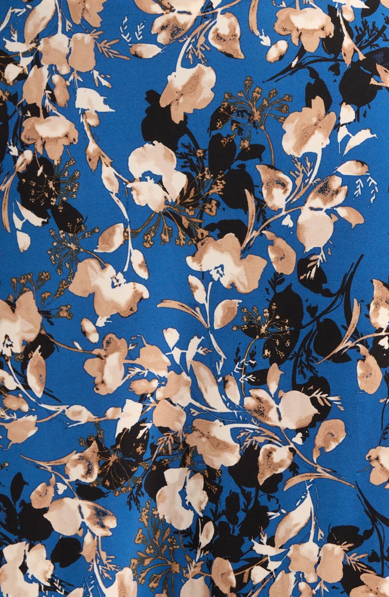 KASPER Flared Pull-On Midi Skirt, Alternate, color, 