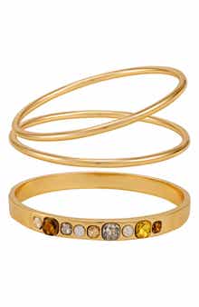 GUESS Set of 3 Bangle Bracelets