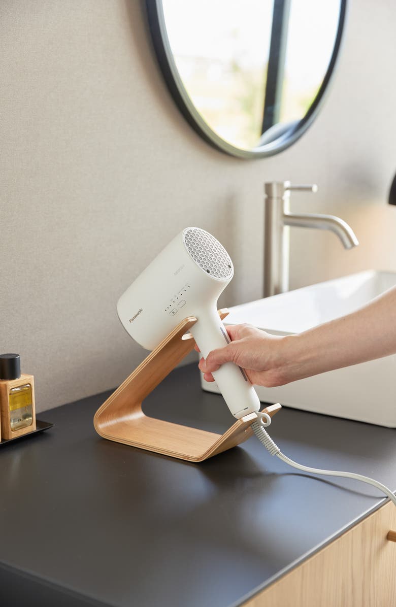 Yamazaki Hair Dryer & Iron Stand, Alternate, color, Ash