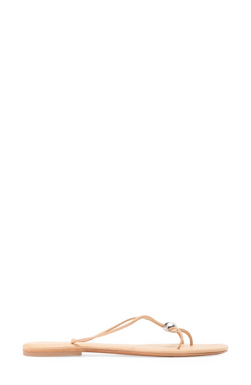 Shop Jeffrey Campbell Cherished Sandal In Buff Silver