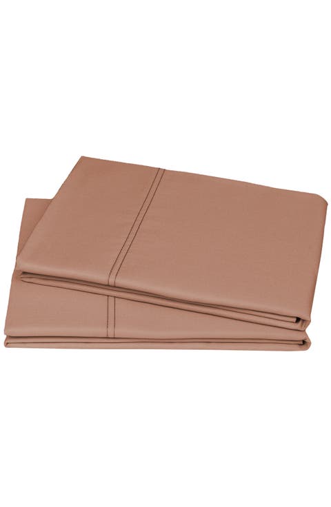 Set of 2 Pillowcases - Grand Indulgence 1000 Thread Count 100% Cotton Sateen