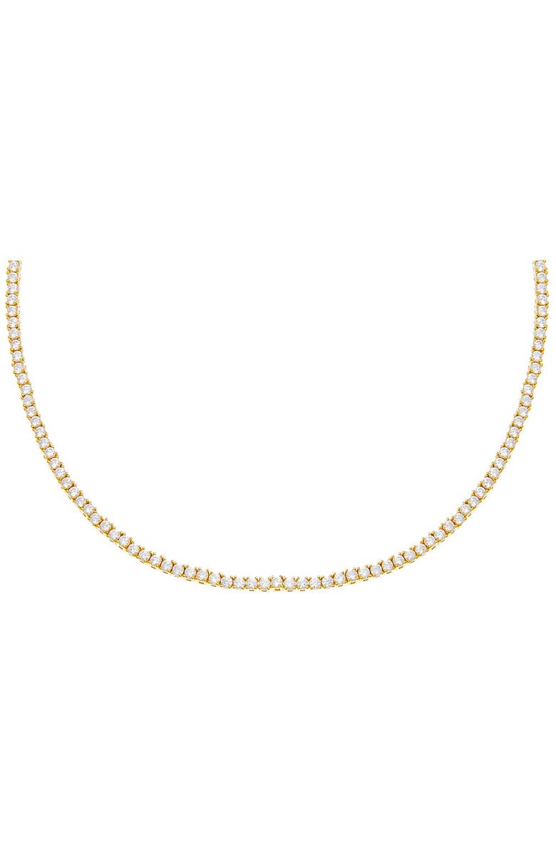 BY ADINA EDEN CZ Tennis Choker, Main, color, Gold - 3 Mm