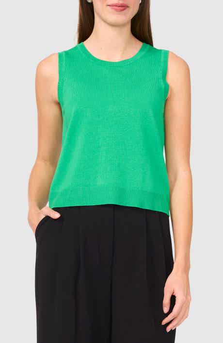 Halogen® Crewneck Sweater Tank