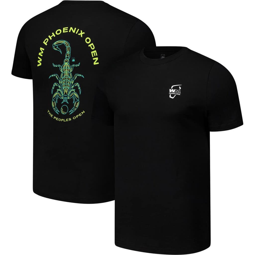 Flomotion Unisex Black Wm Phoenix Open Scorpion T-shirt
