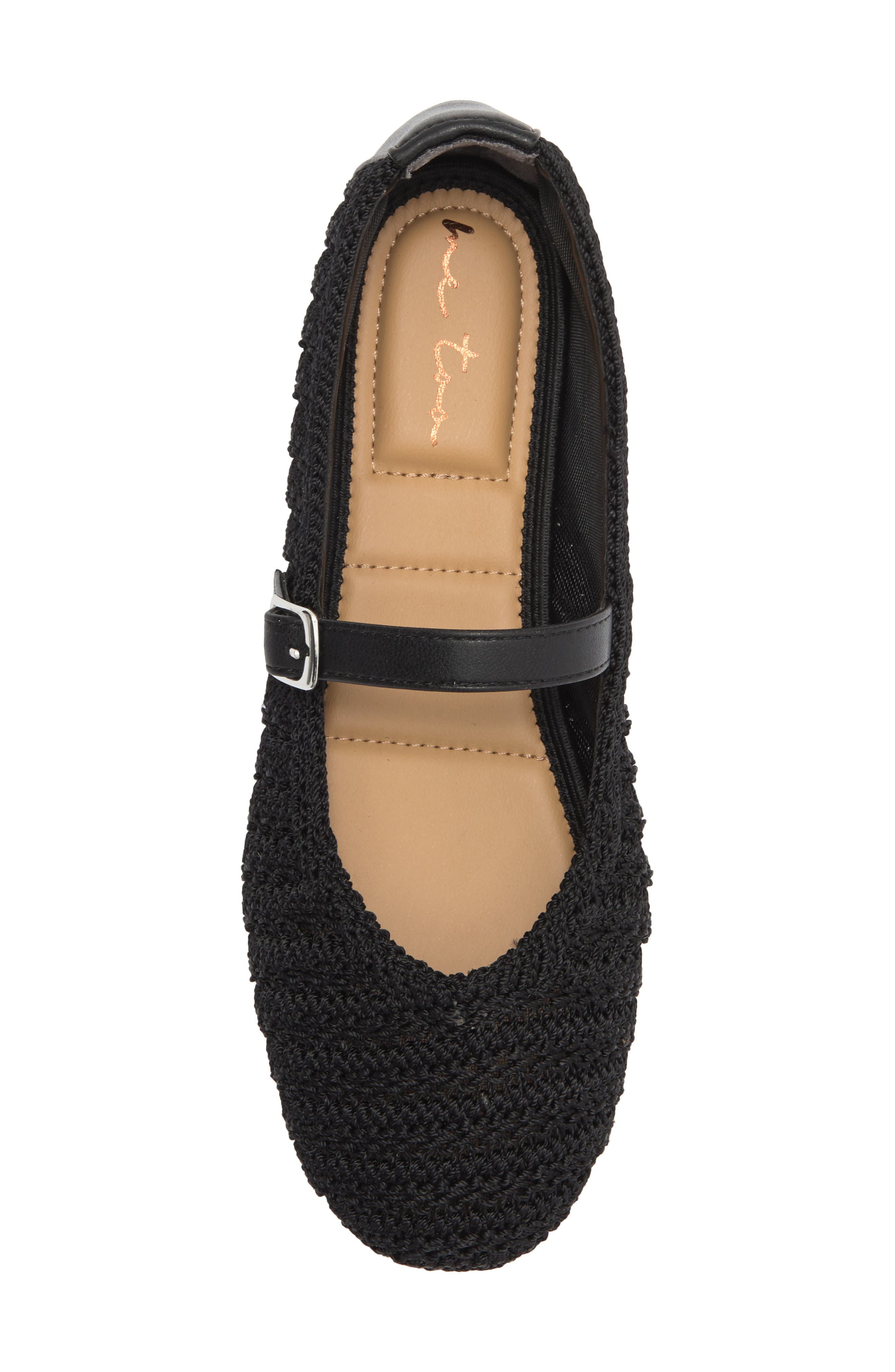 Me Too Shelby Mary Jane Flat, Alternate, color, Black