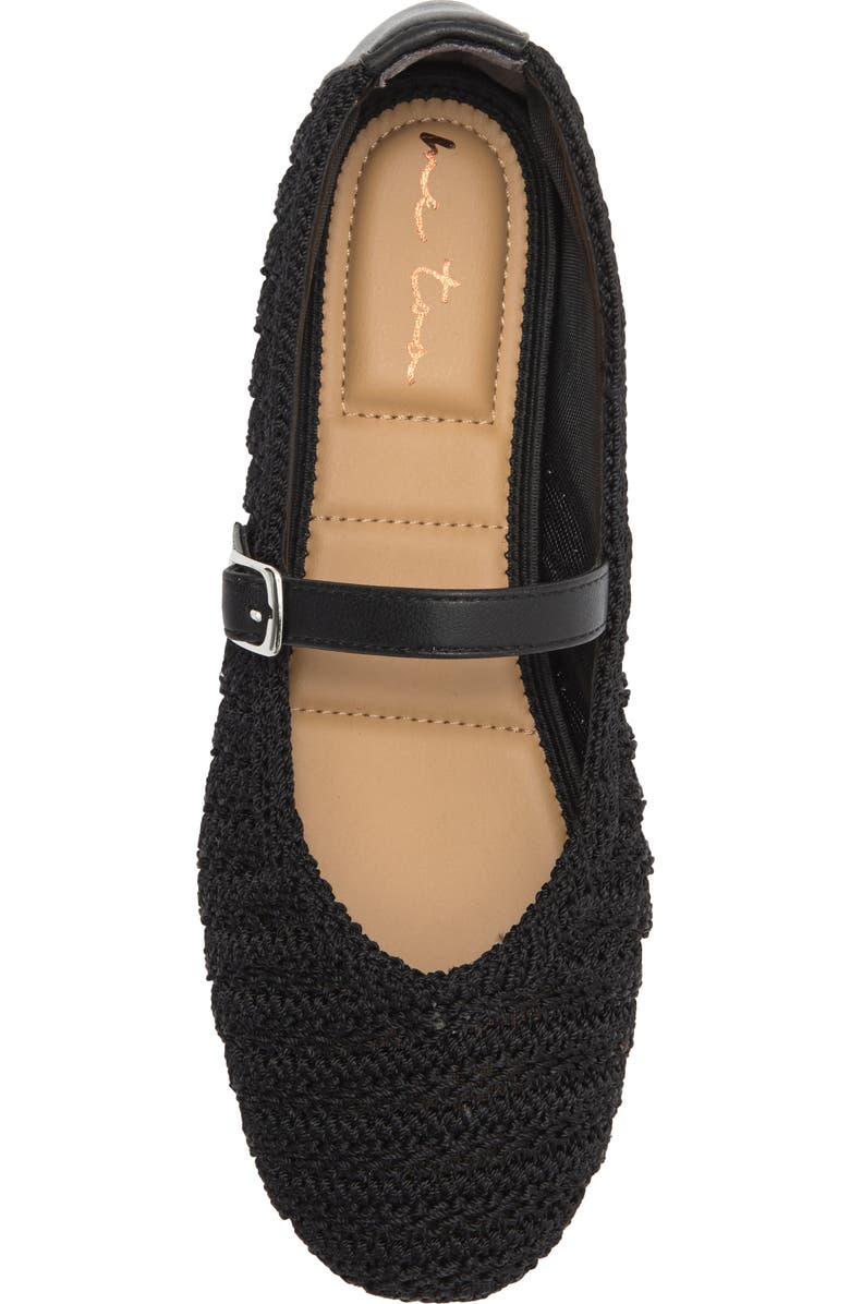 Me Too Shelby Mary Jane Flat, Alternate, color, Black