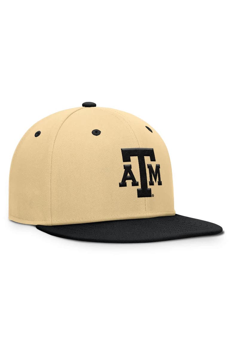 FANATICS Men
s Fanatics Khaki/Black Texas A&M Aggies Balance Fitted Hat, Alternate, color, Khaki