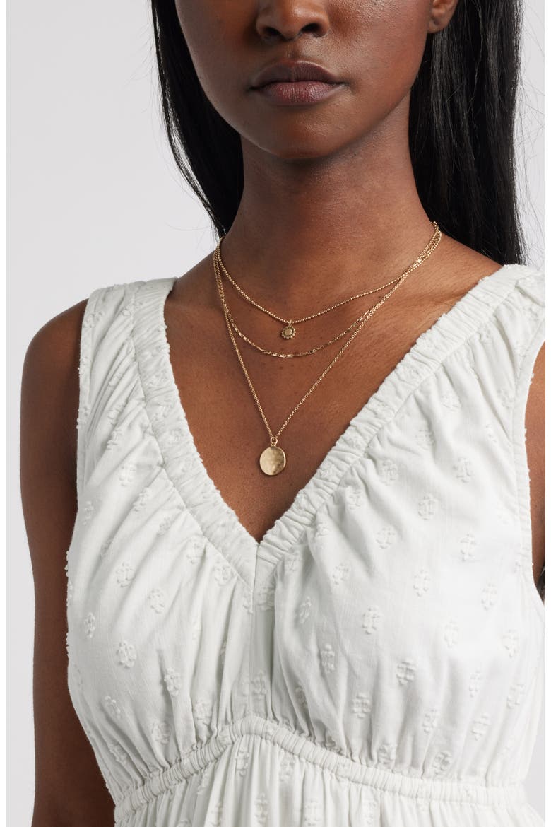 Shirred Cotton Blend Jacquard Sundress, Alternate, color, WHITE BLANC