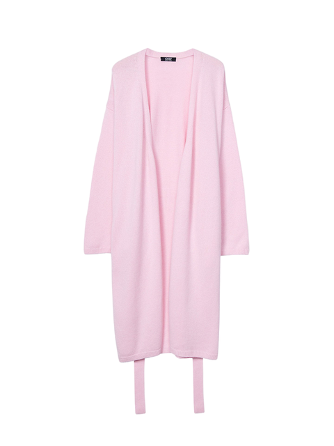 Long Maternity Cashmere Robe
