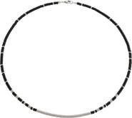 Adornia Men's Silver Plated Bead Necklace