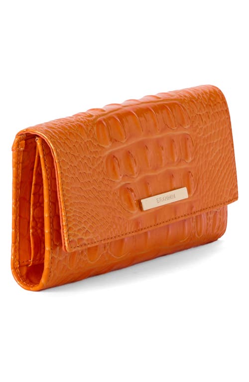Brahmin Cordelia Croc Embossed Leather Wallet