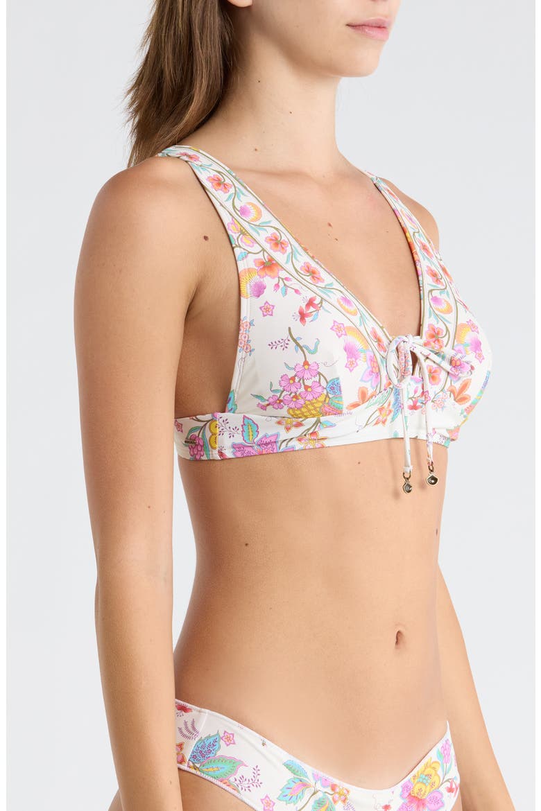 Half Moon Bay Bikini Top, Alternate, color, BONE