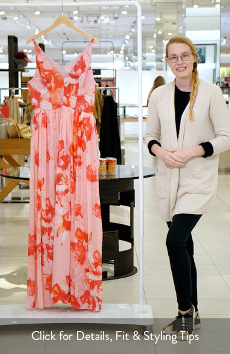 Alyssa Floral Gown, sales video thumbnail