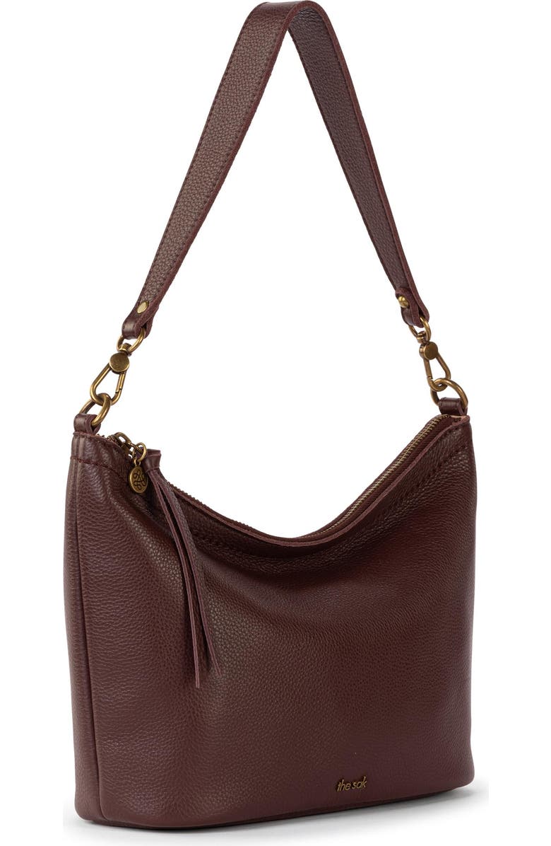 The Sak Jasmine Small Hobo, Alternate, color, Mahogany
