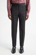 ISAIA Unito Wool & Mohair Slim Leg Pants