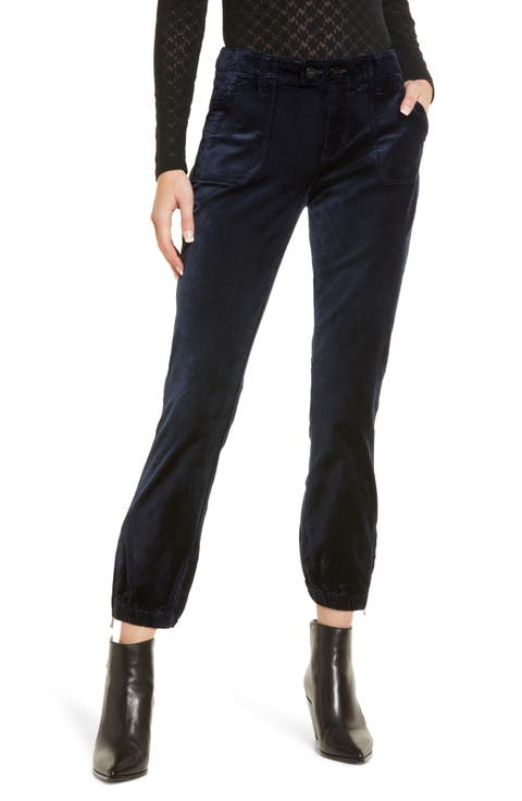 Mayslie Velveteen Joggers
