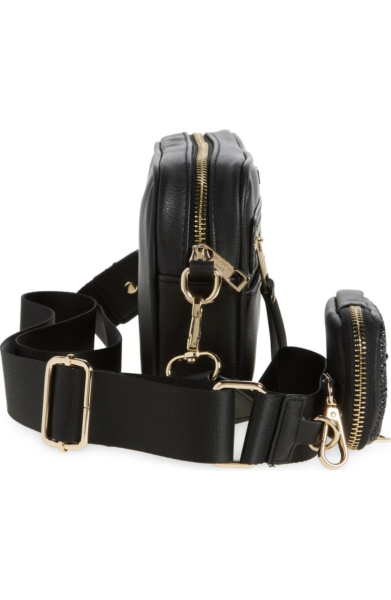 Madden Girl Camera Crossbody Bag with Pouch, Alternate, color,