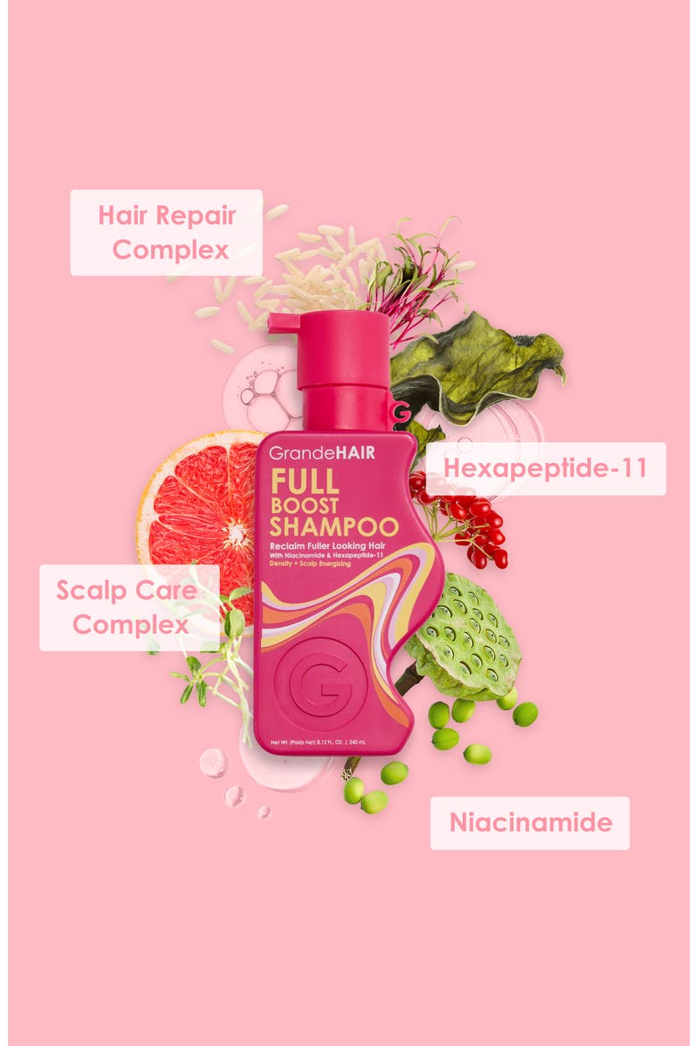 GrandeHAIR Full Boost Shampoo, Alternate, color, NONE