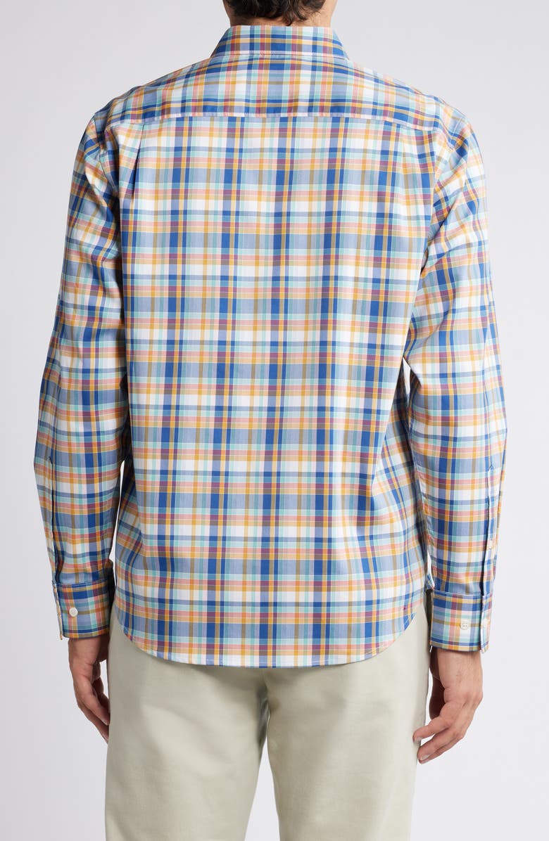 Tommy Bahama Sarasota Grenada Check Stretch Button-Up Shirt, Alternate, color, Dockside B